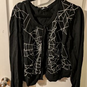 Banned Apparel Spiderweb Cardigan